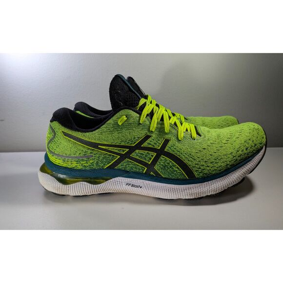 ASICS Gel Nimbus 25 Men Size 11 Neon Green Running Shoes 1013B390 main image 6